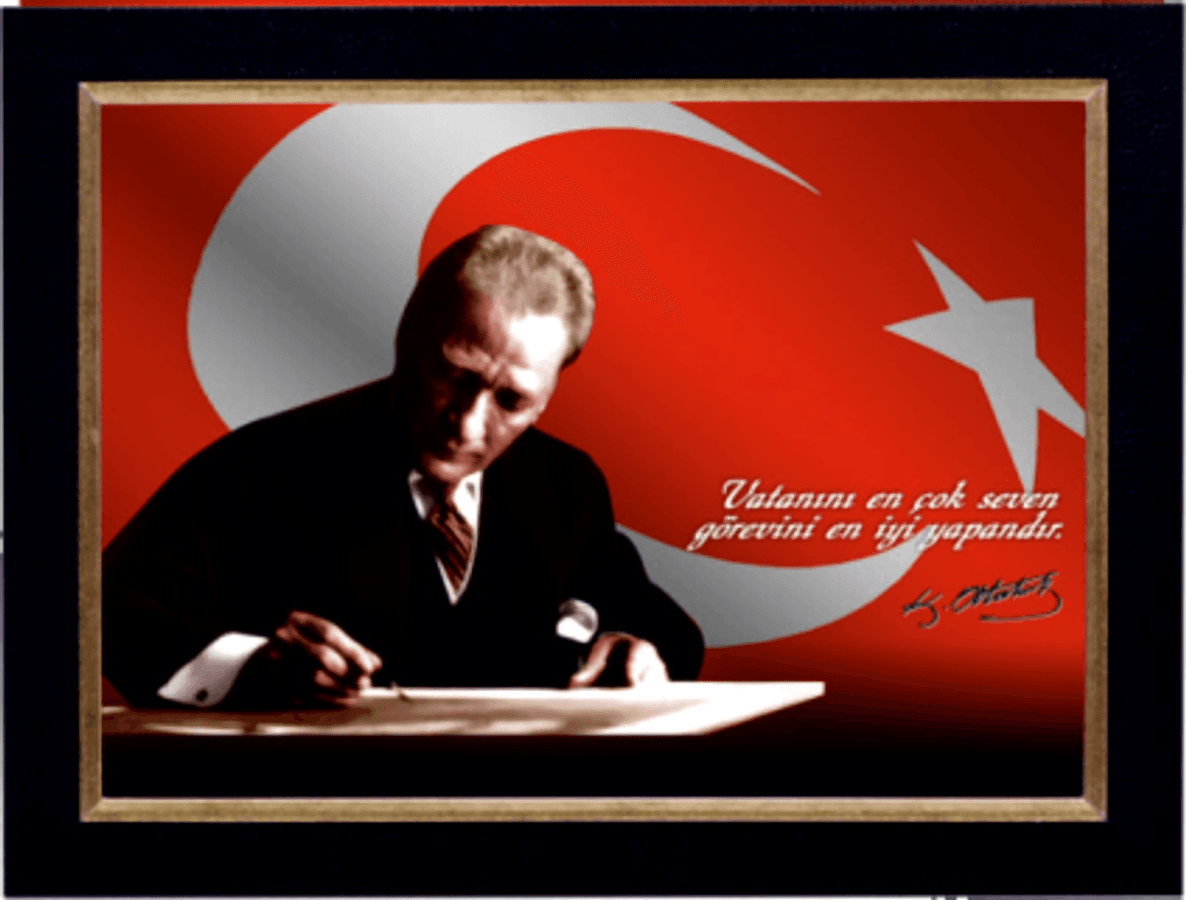 Atatürk Resimleri Özel Çerçeve (50x70)