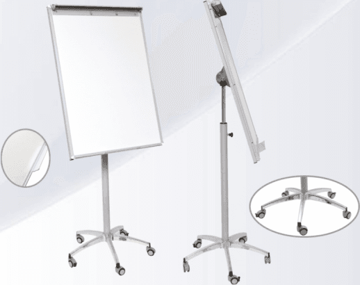 Tekerlekli Ayaklı Flip Chart Laminant